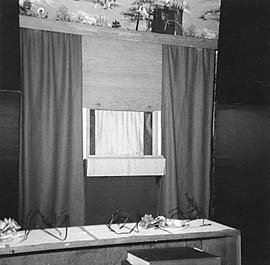 The puppet stage after it was moved to Bergenfield