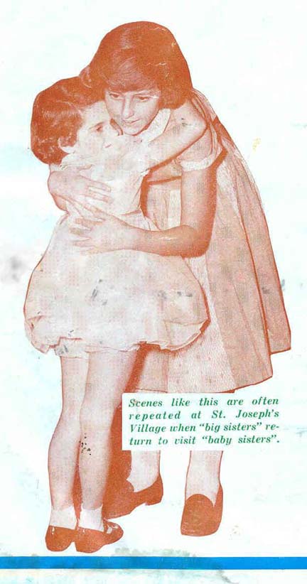 Page from The Orphans' messenger and Advocate of the Blind published by the Sisters of St. Joseph of Peace